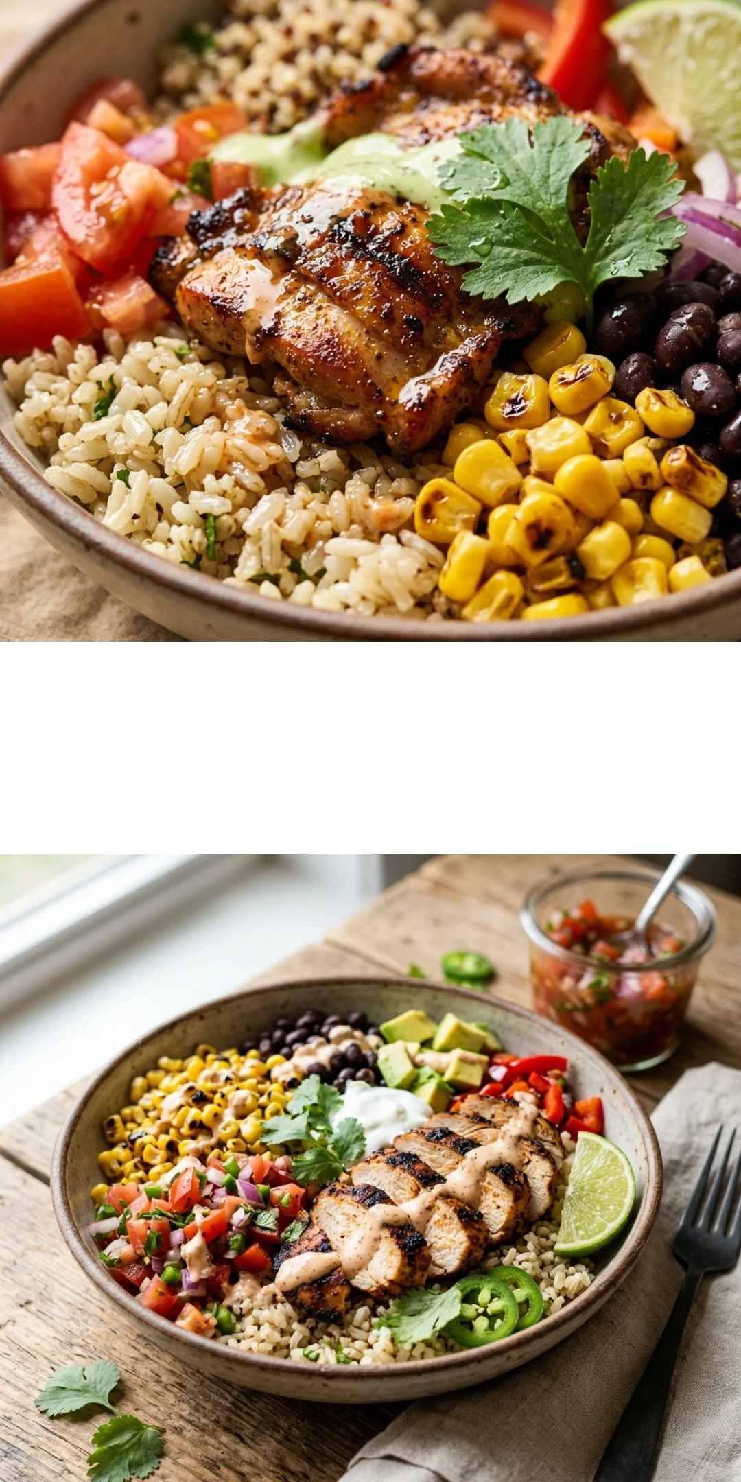 Southwest Chicken Rice Bowl