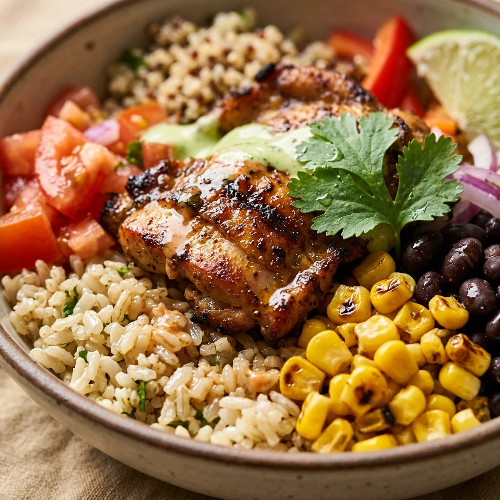 Southwest Chicken Rice Bowl