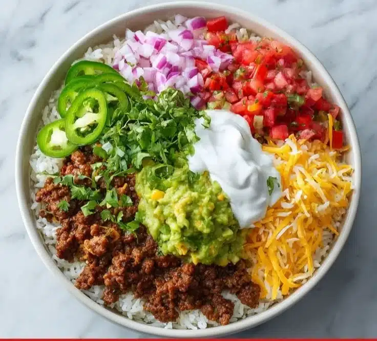 Taco Rice Bowl