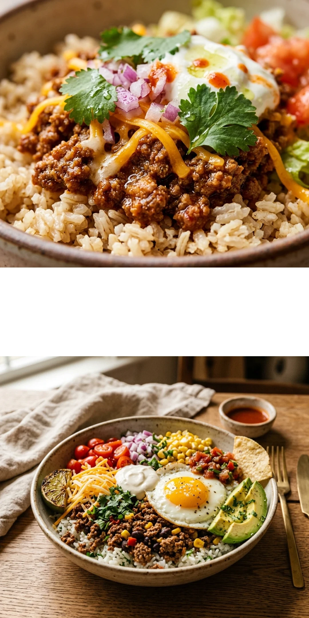Taco Rice Bowl