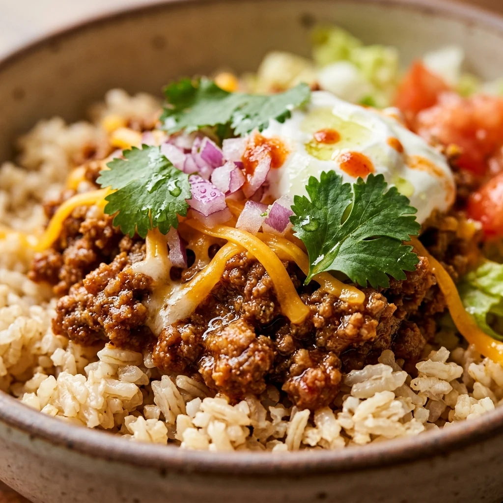 Taco Rice Bowl