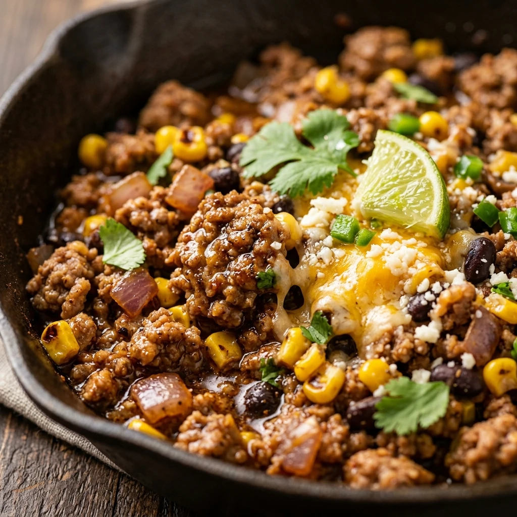 turkey taco skillet