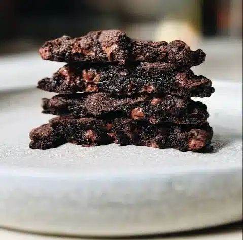 Two Giant Gooey Chocolate Chip Cookies