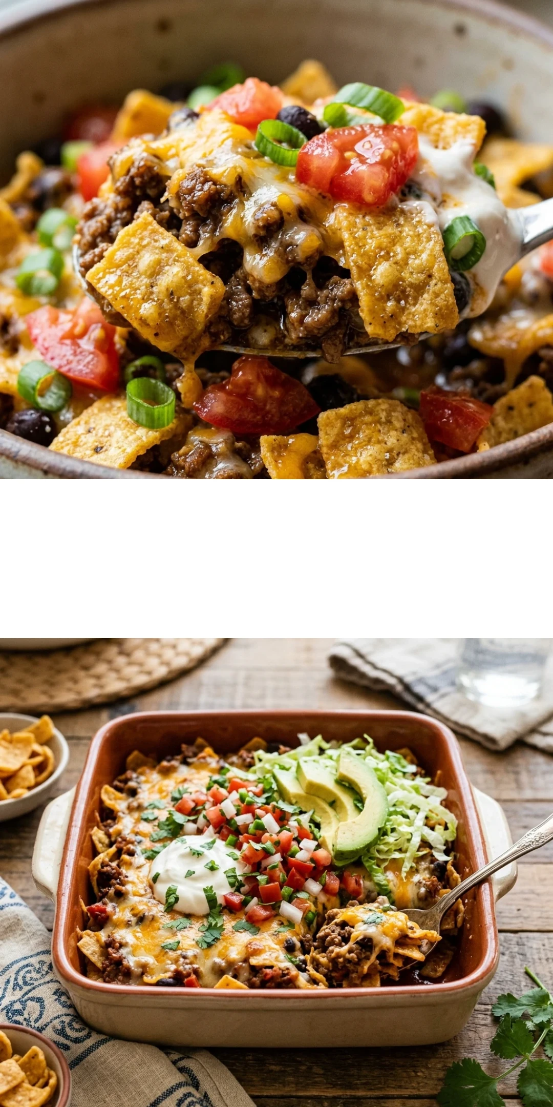 Walking Taco Casserole