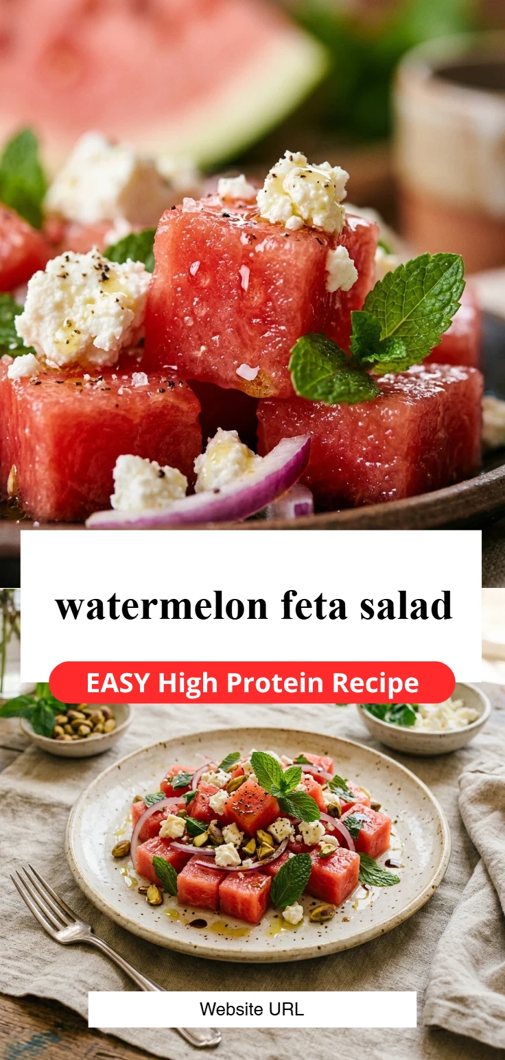 watermelon feta salad