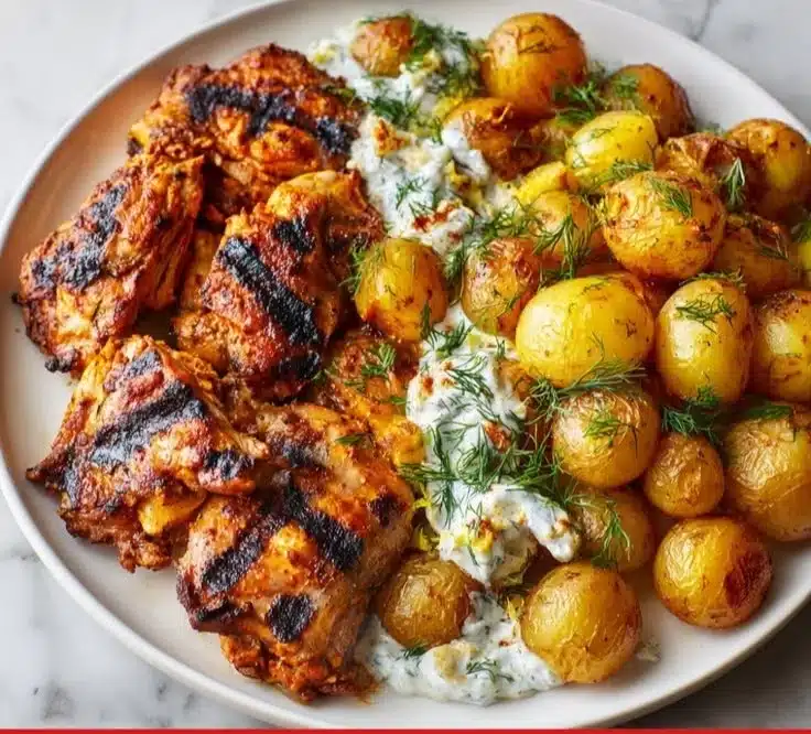 Yogurt Marinated Chicken Thighs