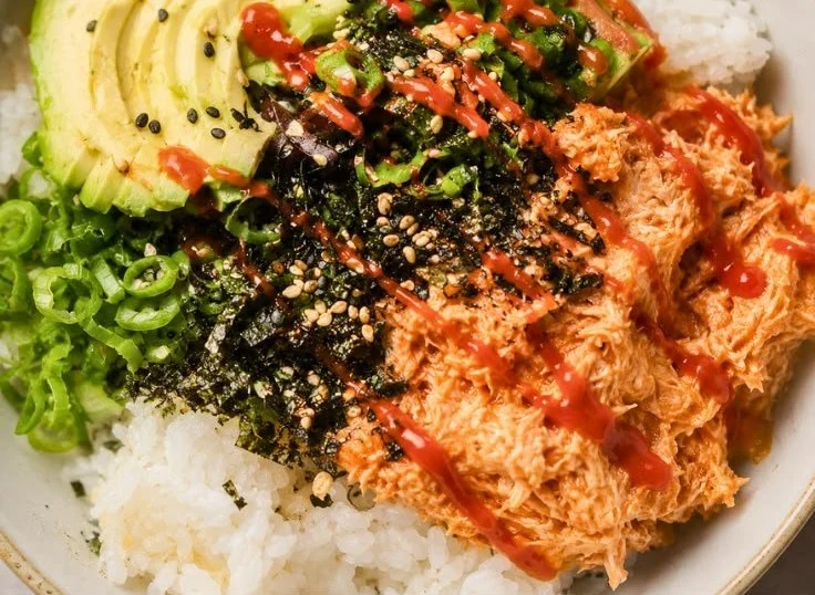 Delicious Tuna Sushi Bowl with fresh ingredients and vibrant colors