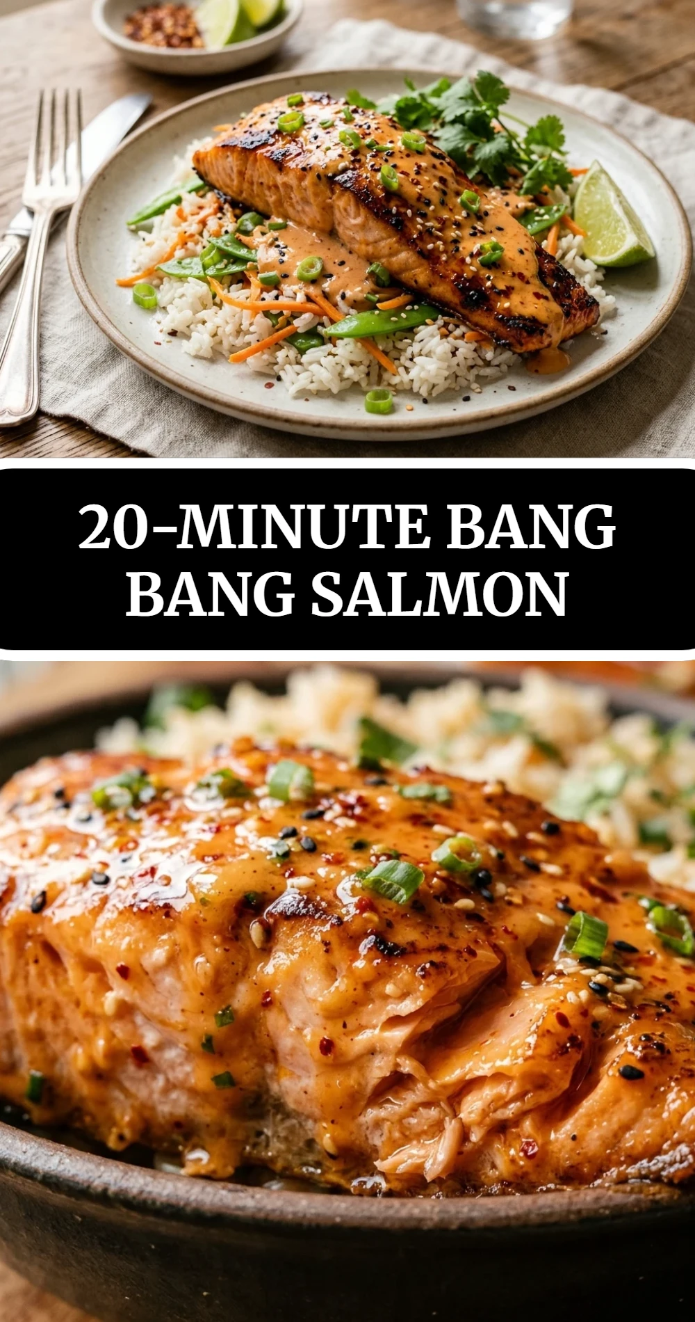 20-Minute Bang Bang Salmon