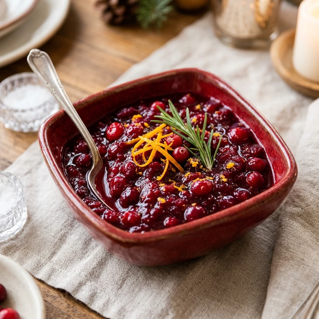 Best Homemade Cranberry Sauce With Orange Zest