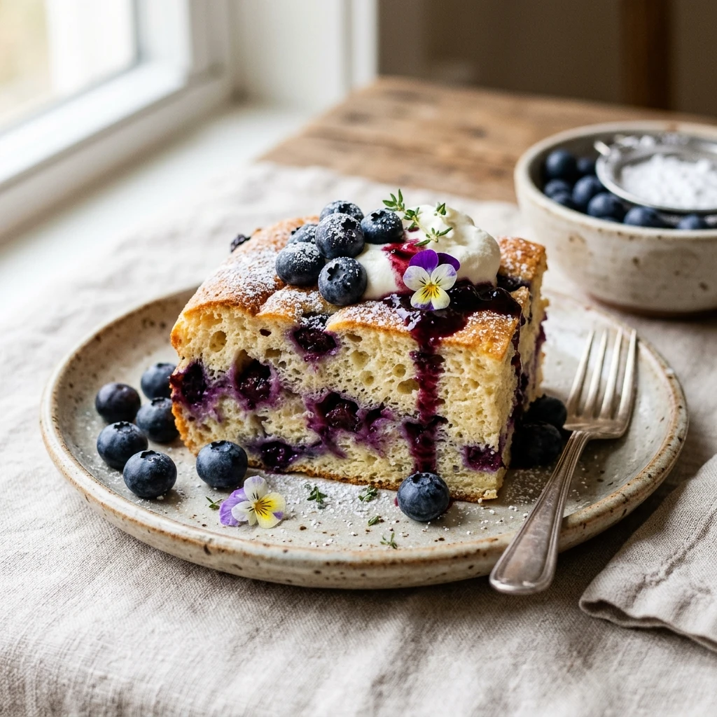 Blueberry Cloud Bread