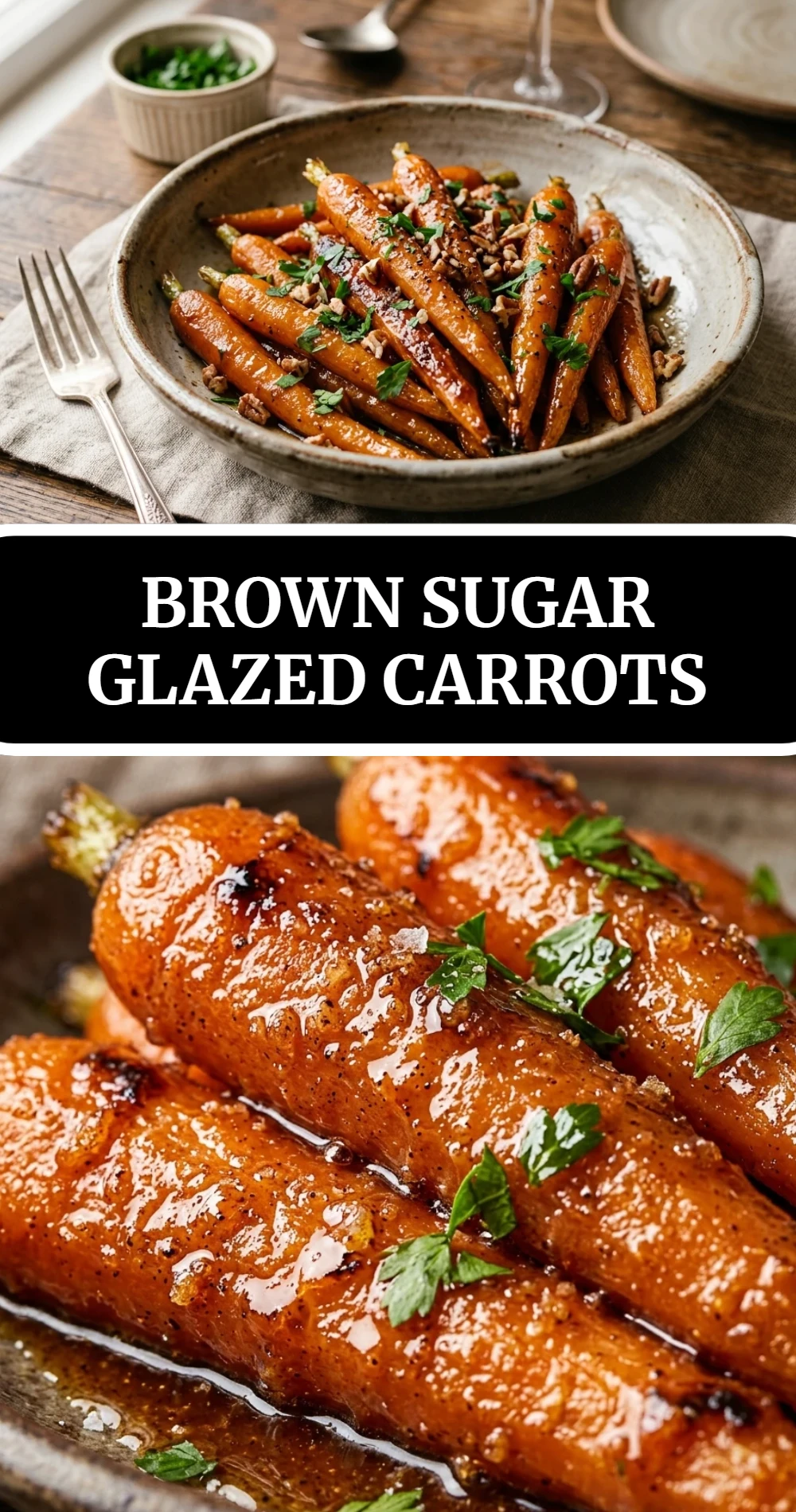 Brown Sugar Glazed Carrots