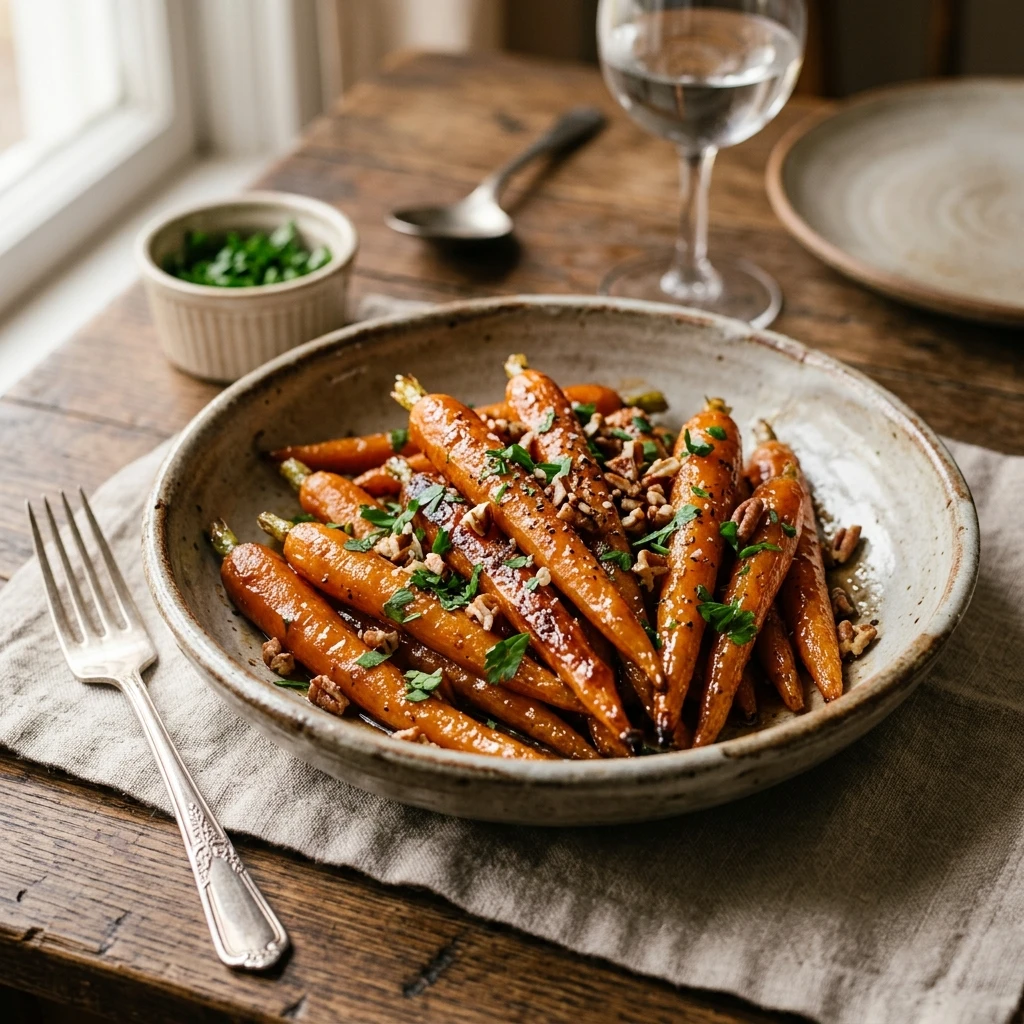 Brown Sugar Glazed Carrots