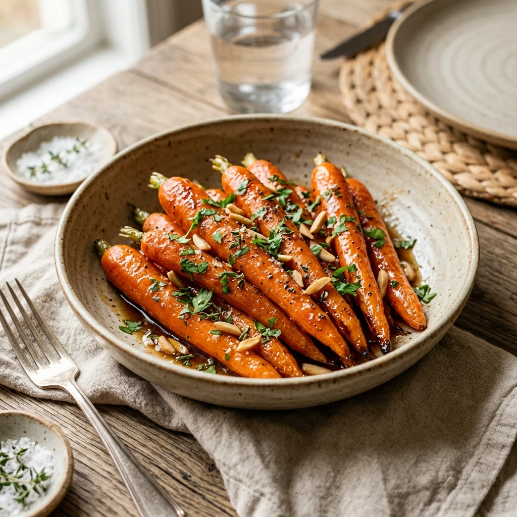 Brown Sugar Glazed Carrots