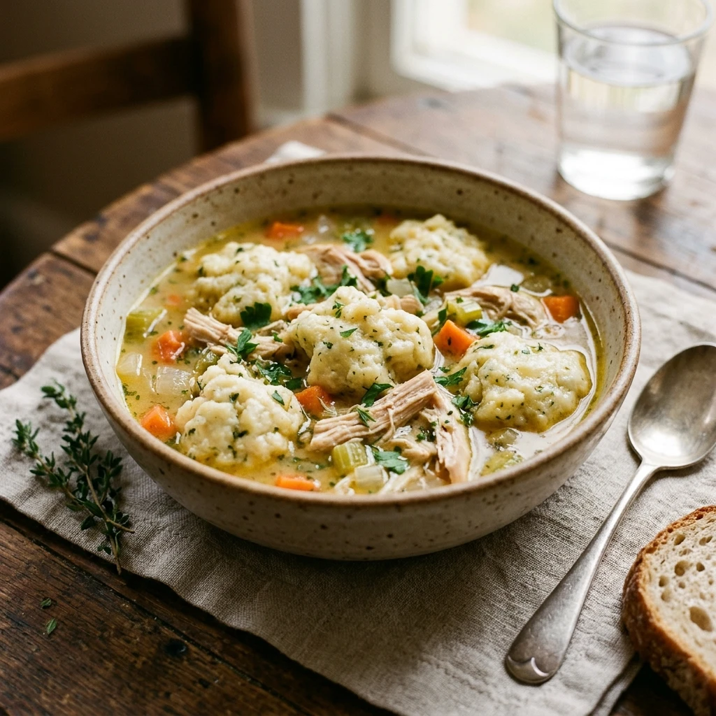 chicken and dumplings soup