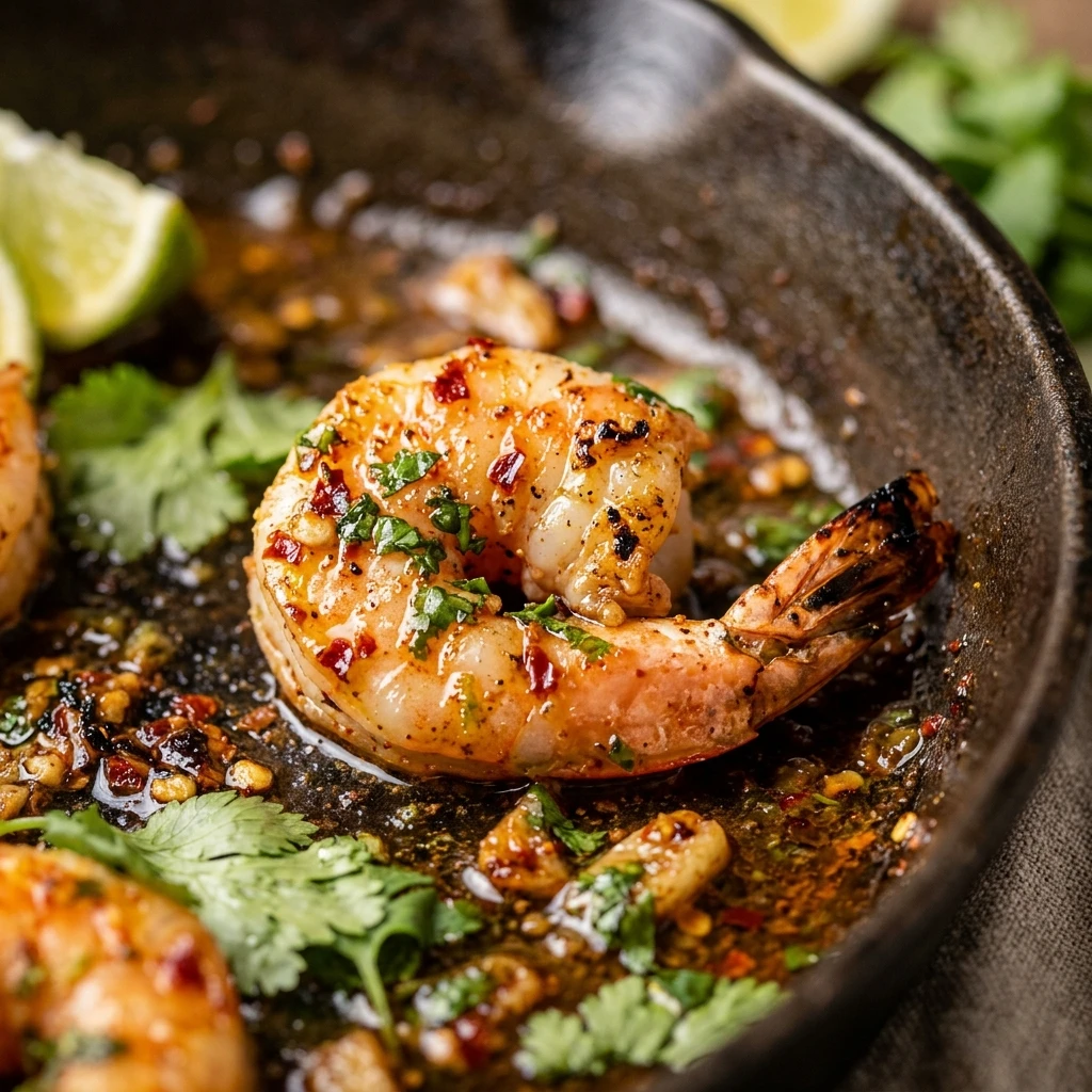 Chili Lime Shrimp Skillet