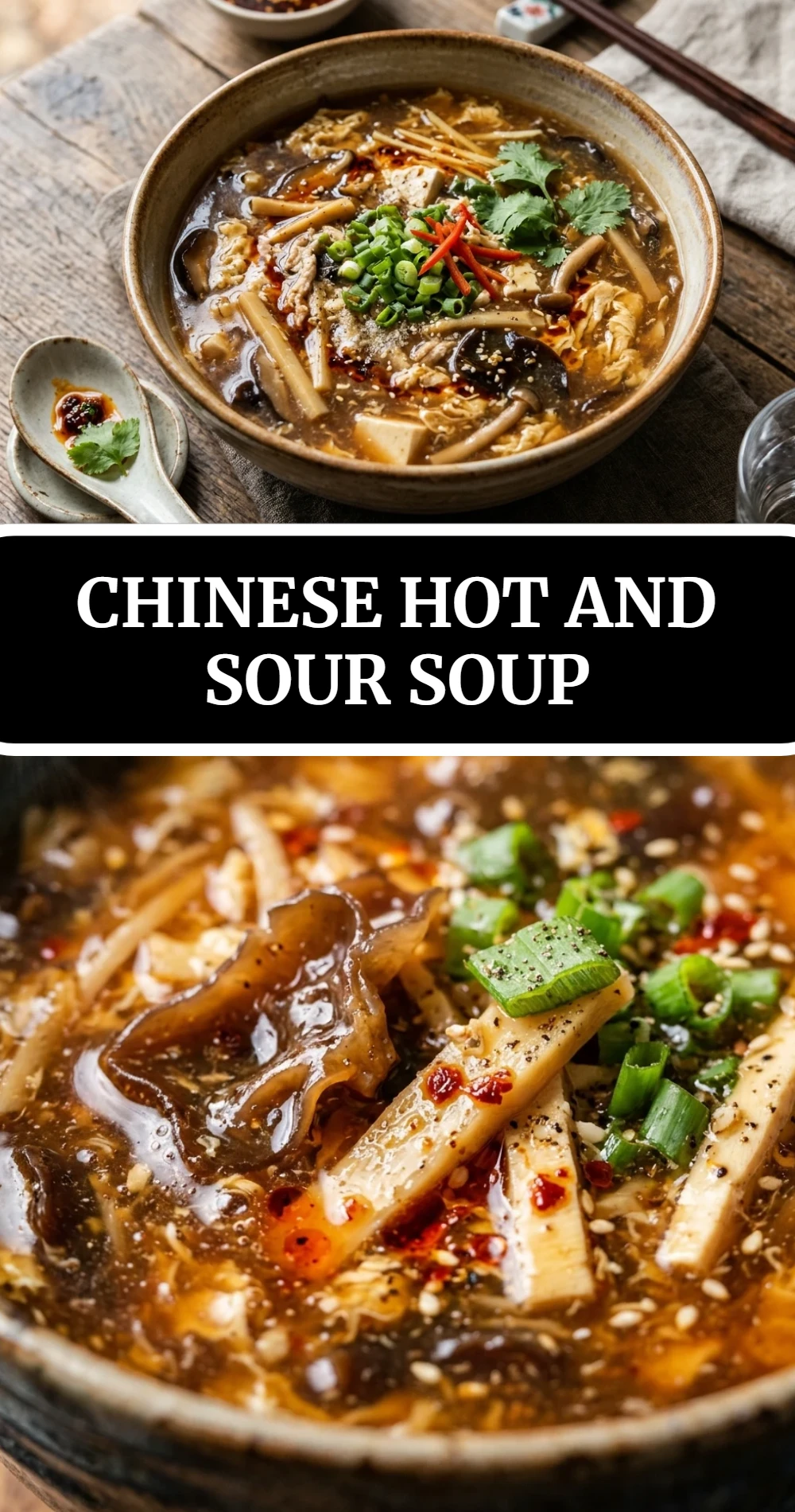 Chinese Hot and Sour Soup