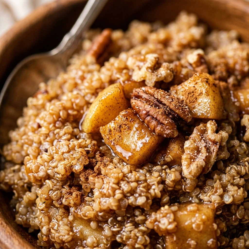 Cinnamon Apple Breakfast Quinoa