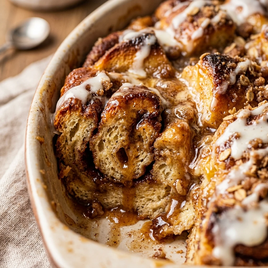 Cinnamon Roll French Toast Casserole