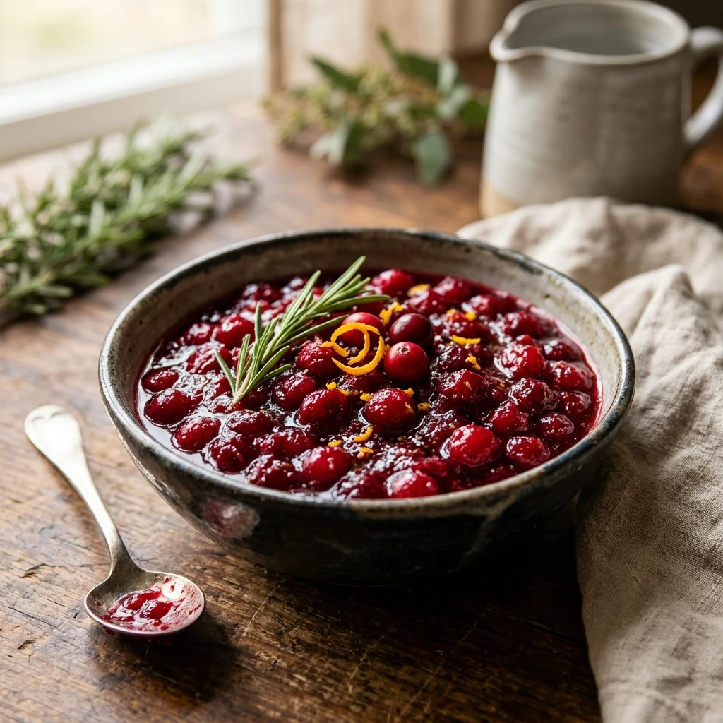 Classic Homemade Cranberry Sauce