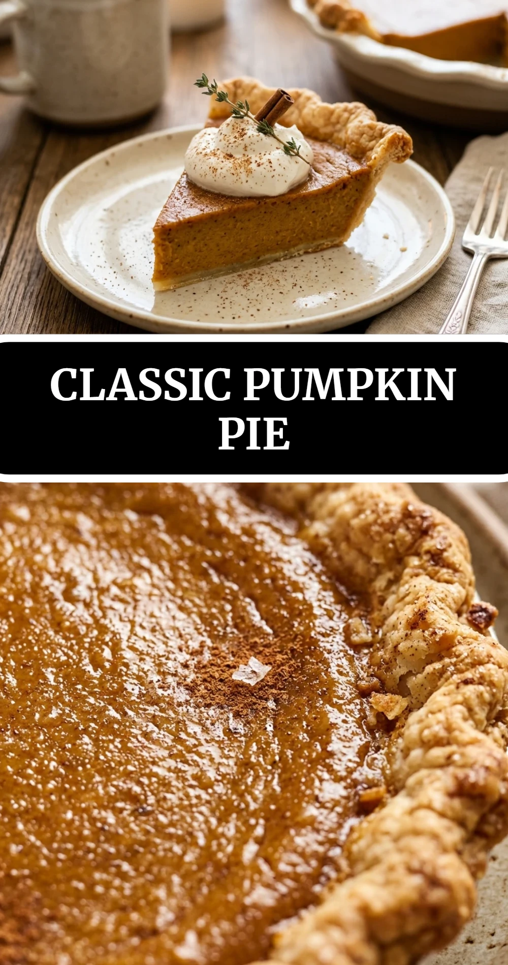 Classic Pumpkin Pie