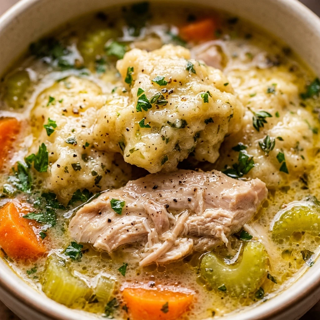 Cozy Chicken and Dumplings Soup