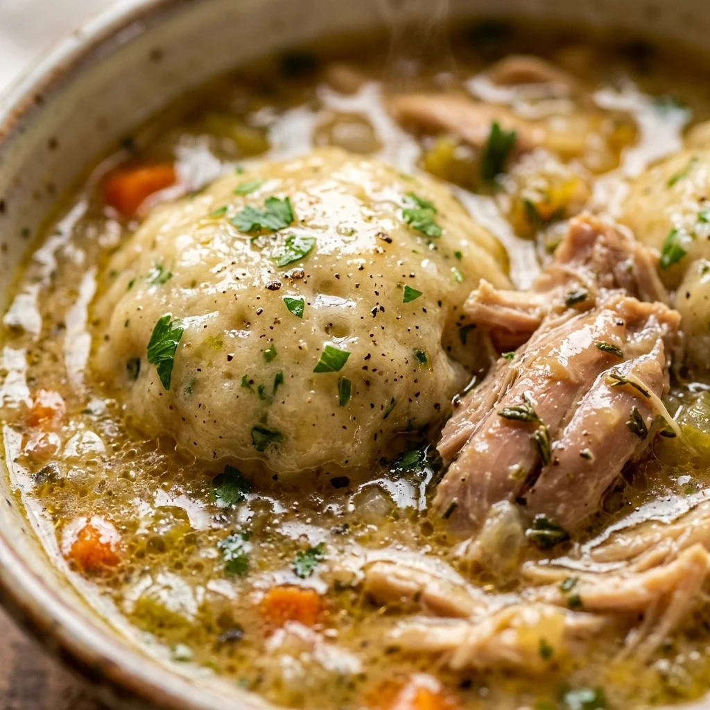 Cozy Chicken and Dumplings