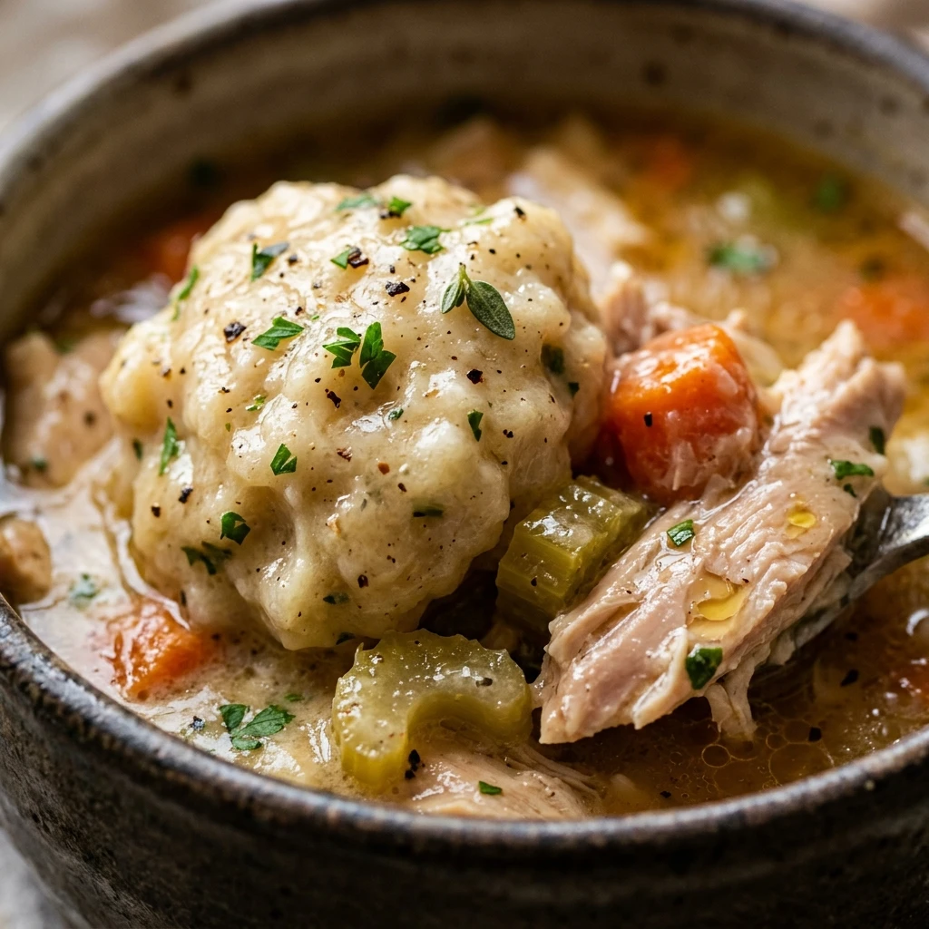 Cozy Chicken and Dumplings