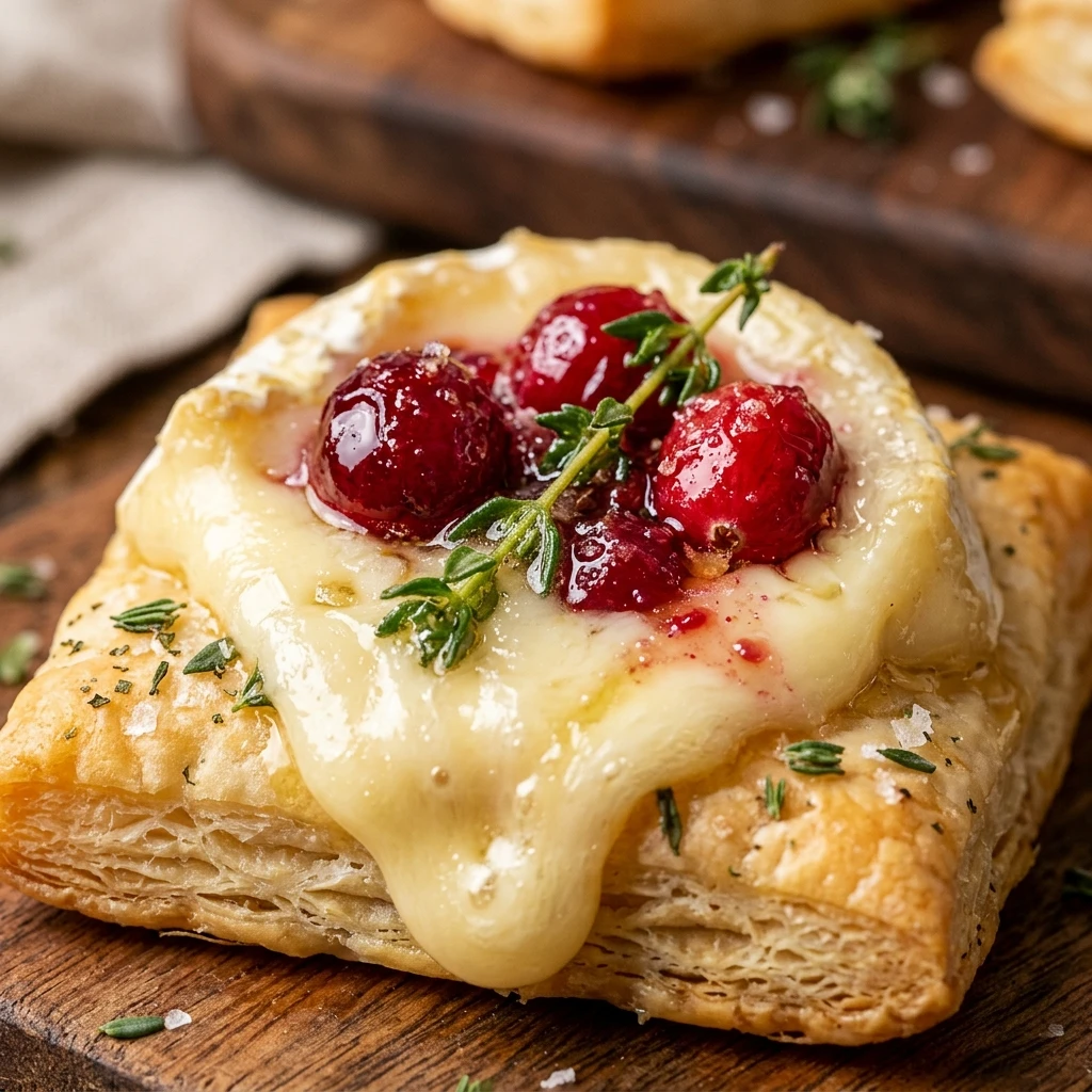 Cranberry Brie Bites
