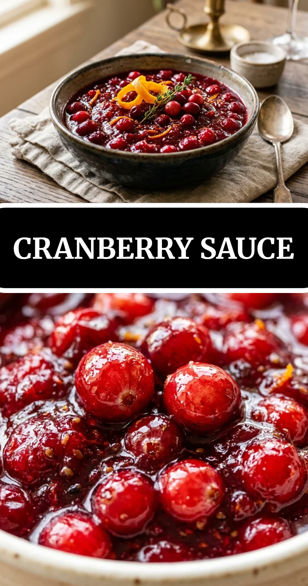 Cranberry Sauce