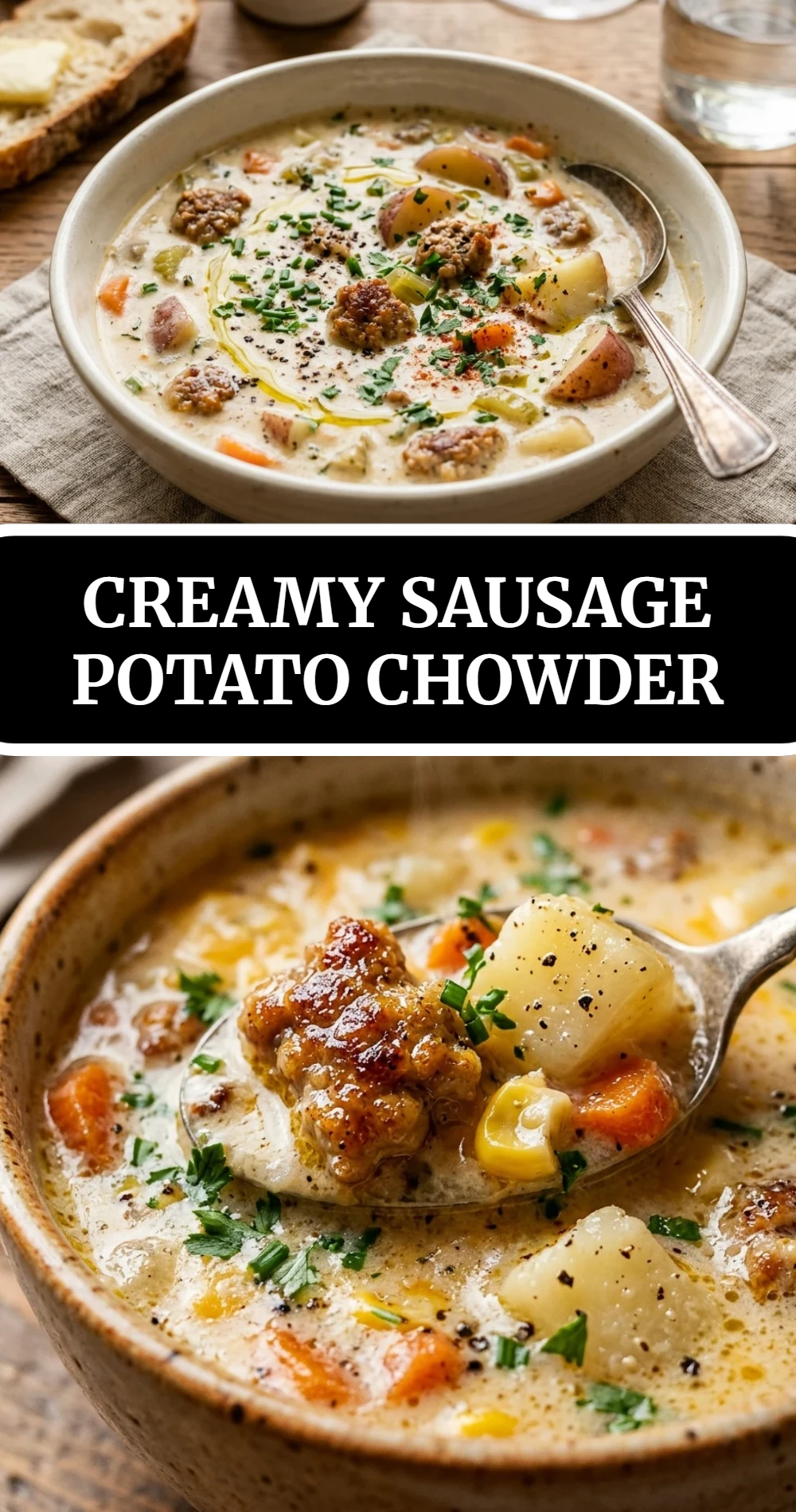 Creamy Sausage Potato Chowder