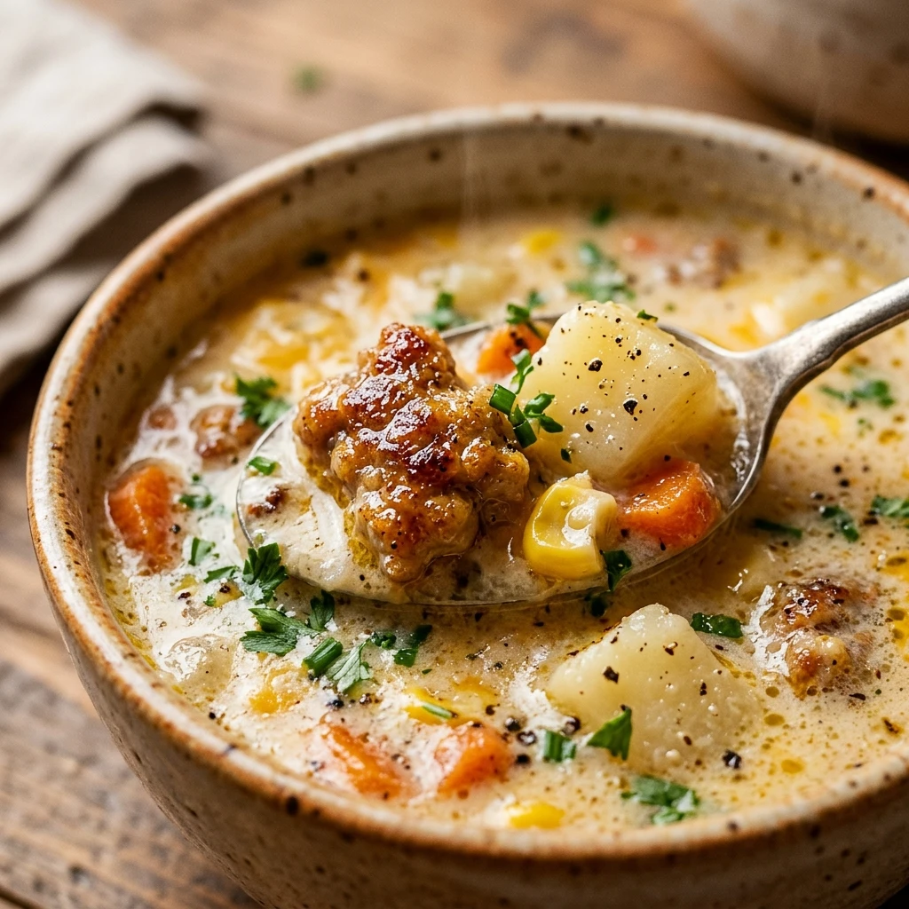 Creamy Sausage Potato Chowder