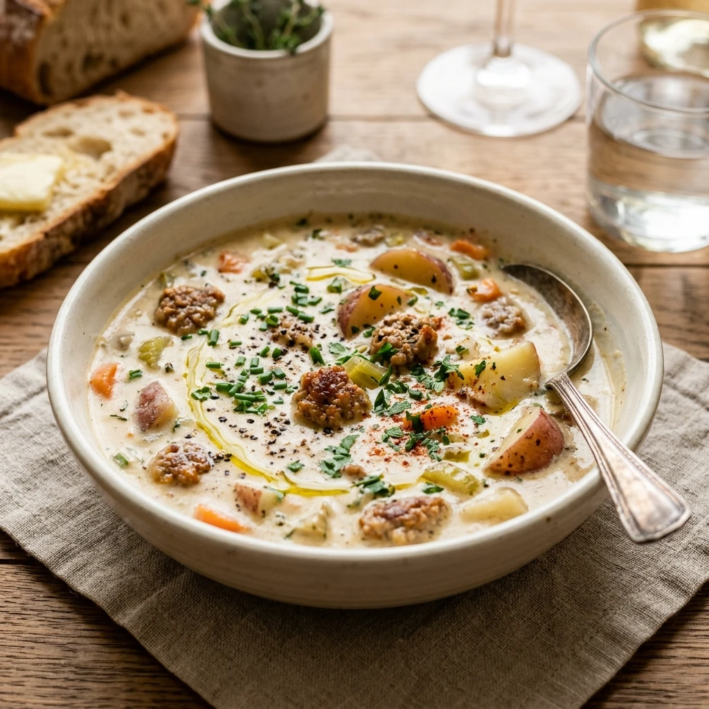 Creamy Sausage Potato Chowder