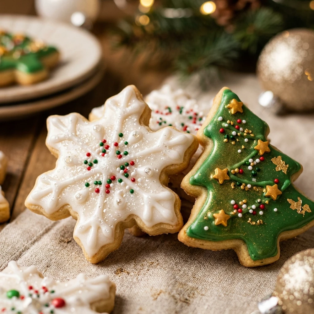 Early Christmas Sugar Cookies