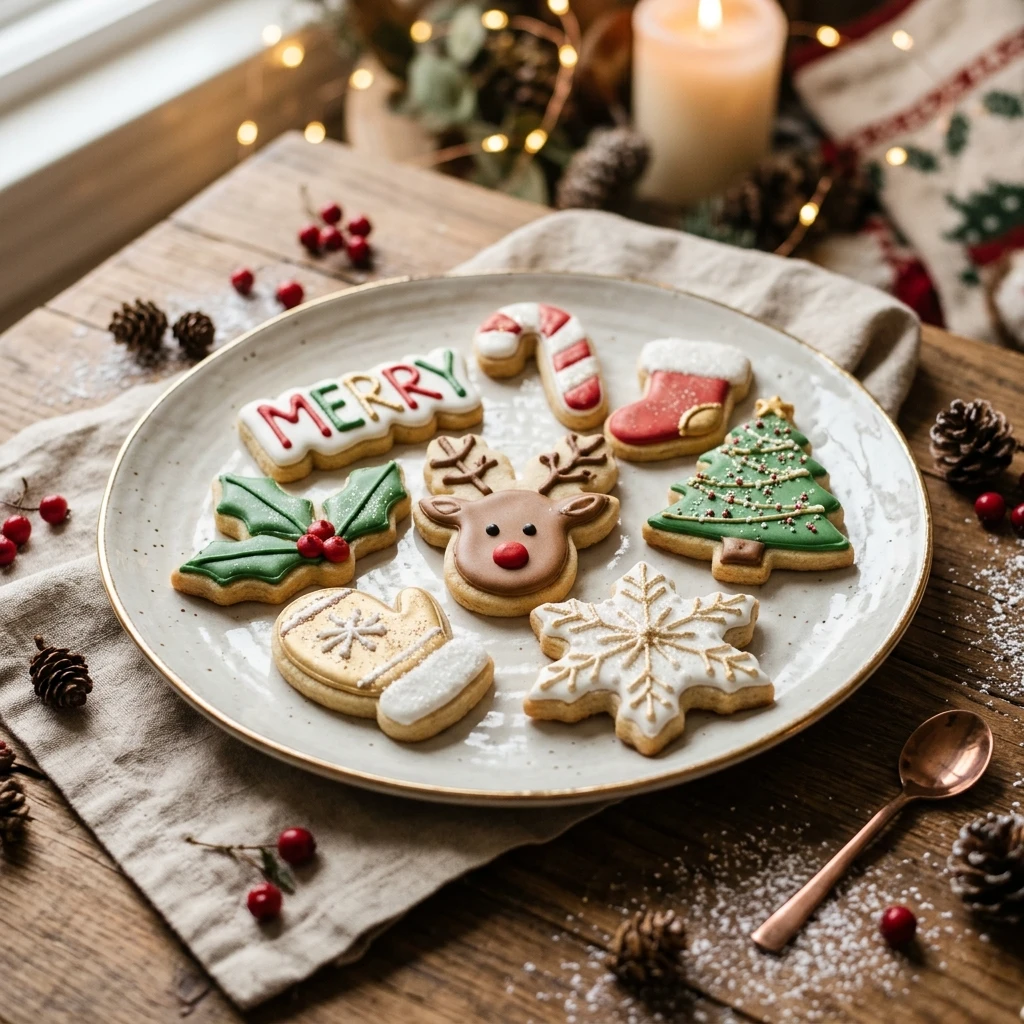 Early Christmas Sugar Cookies