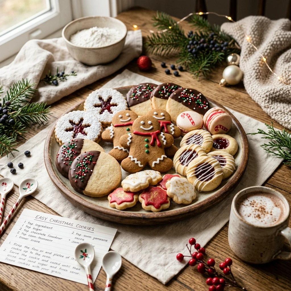 Easy Christmas Cookie Recipes for Cookie Exchange