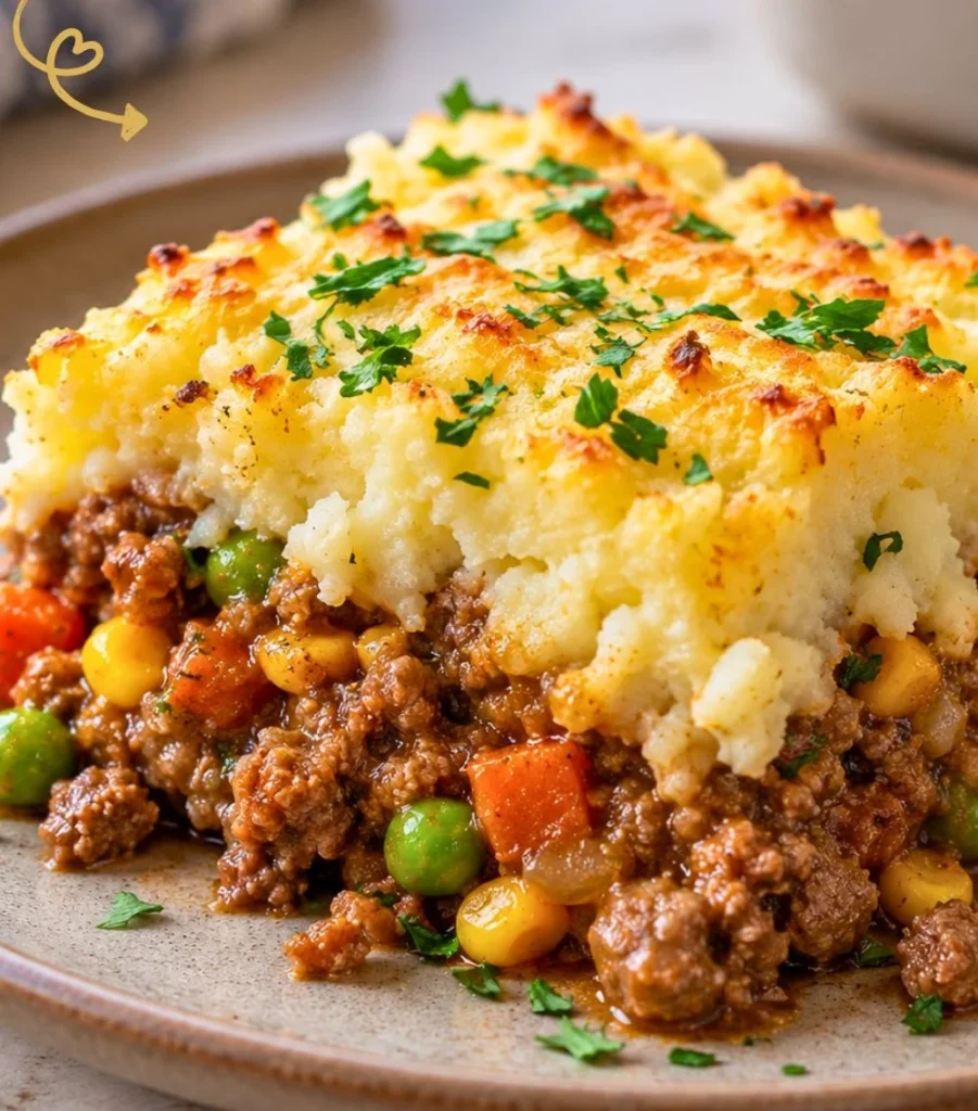 Delicious Easy Classic Shepherd's Pie with Cheesy Mashed Potatoes