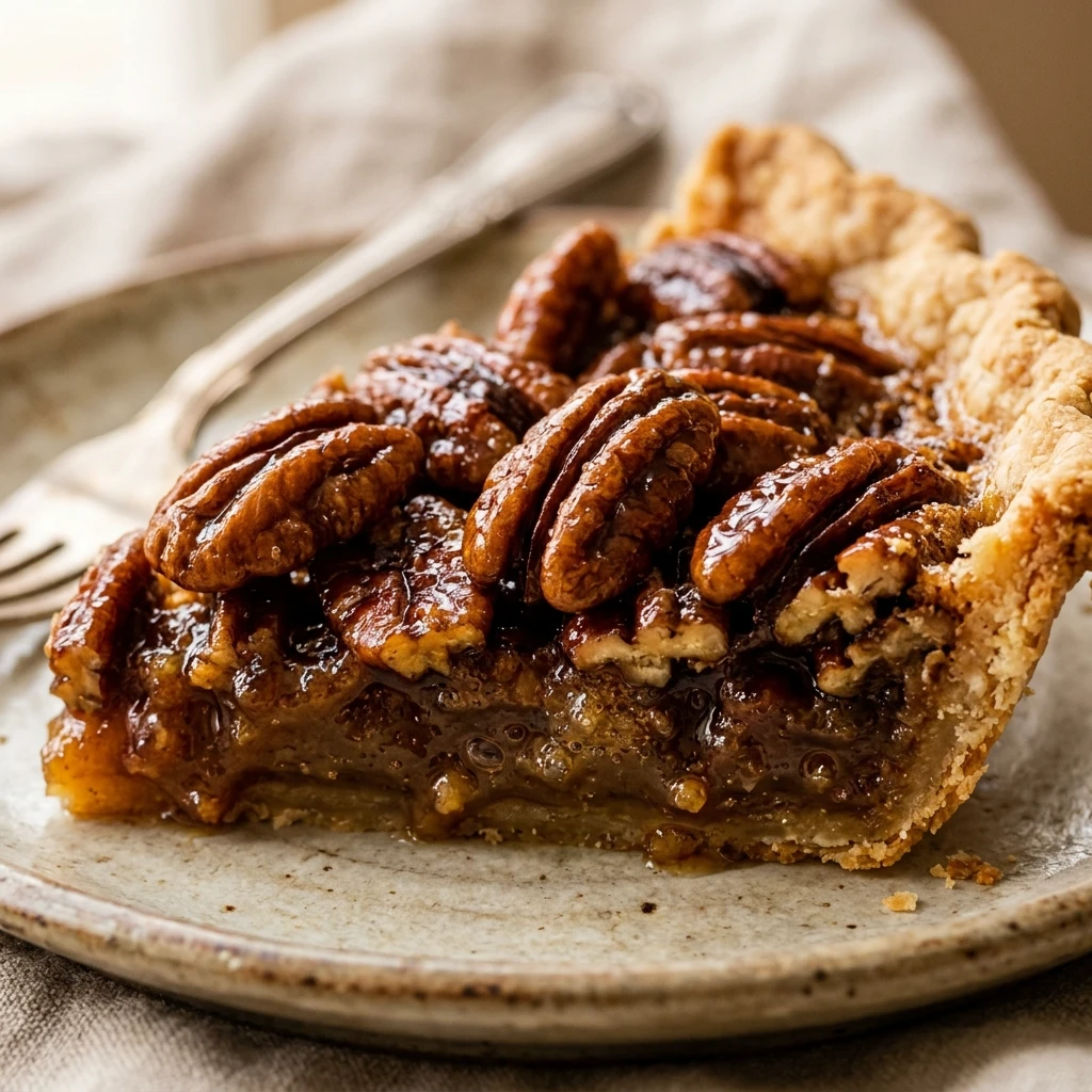 Easy Pecan Pie With Maple Syrup
