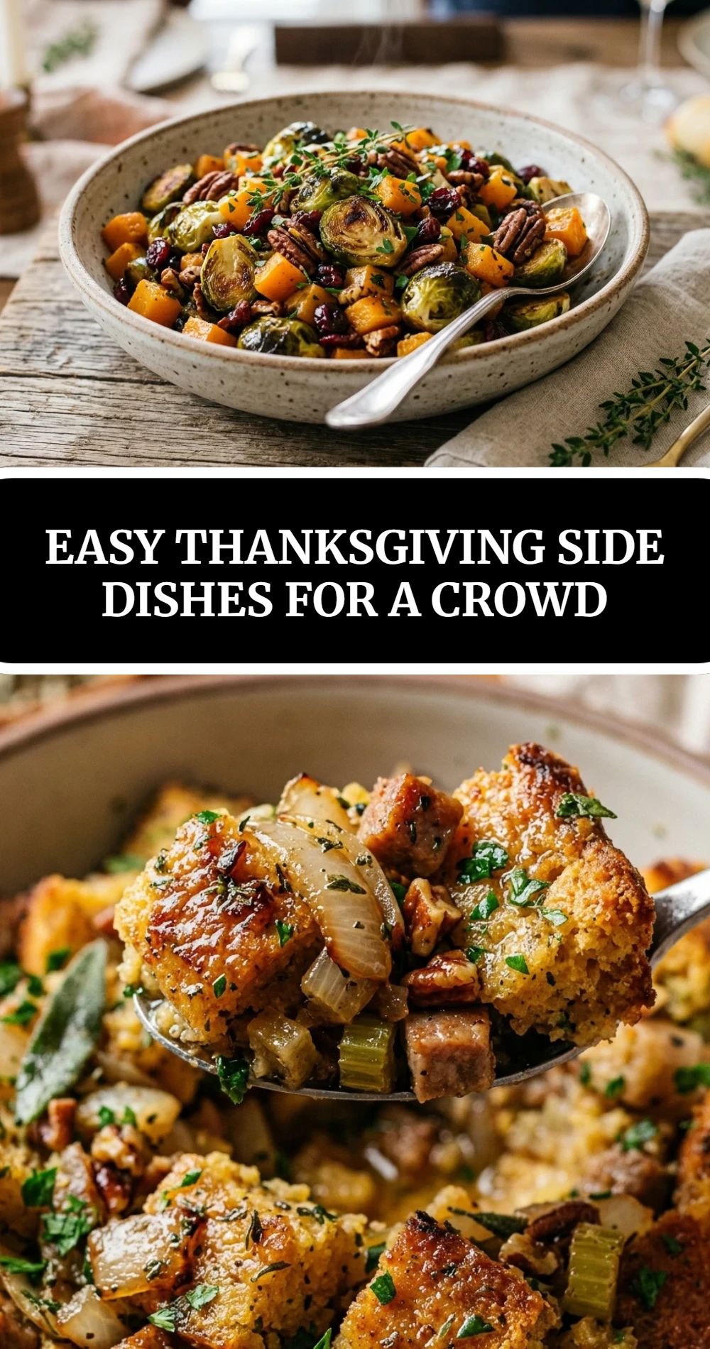 Easy Thanksgiving Side Dishes for a Crowd