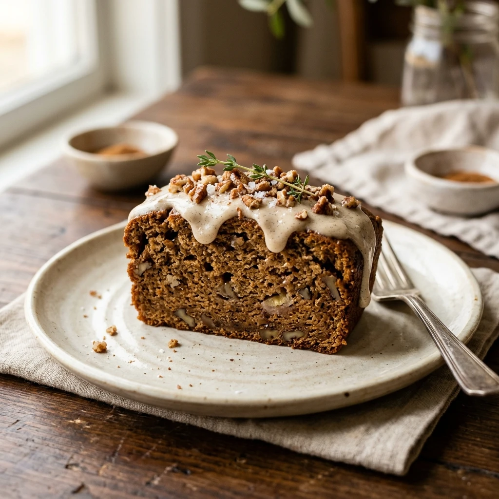 gingerbread banana bread