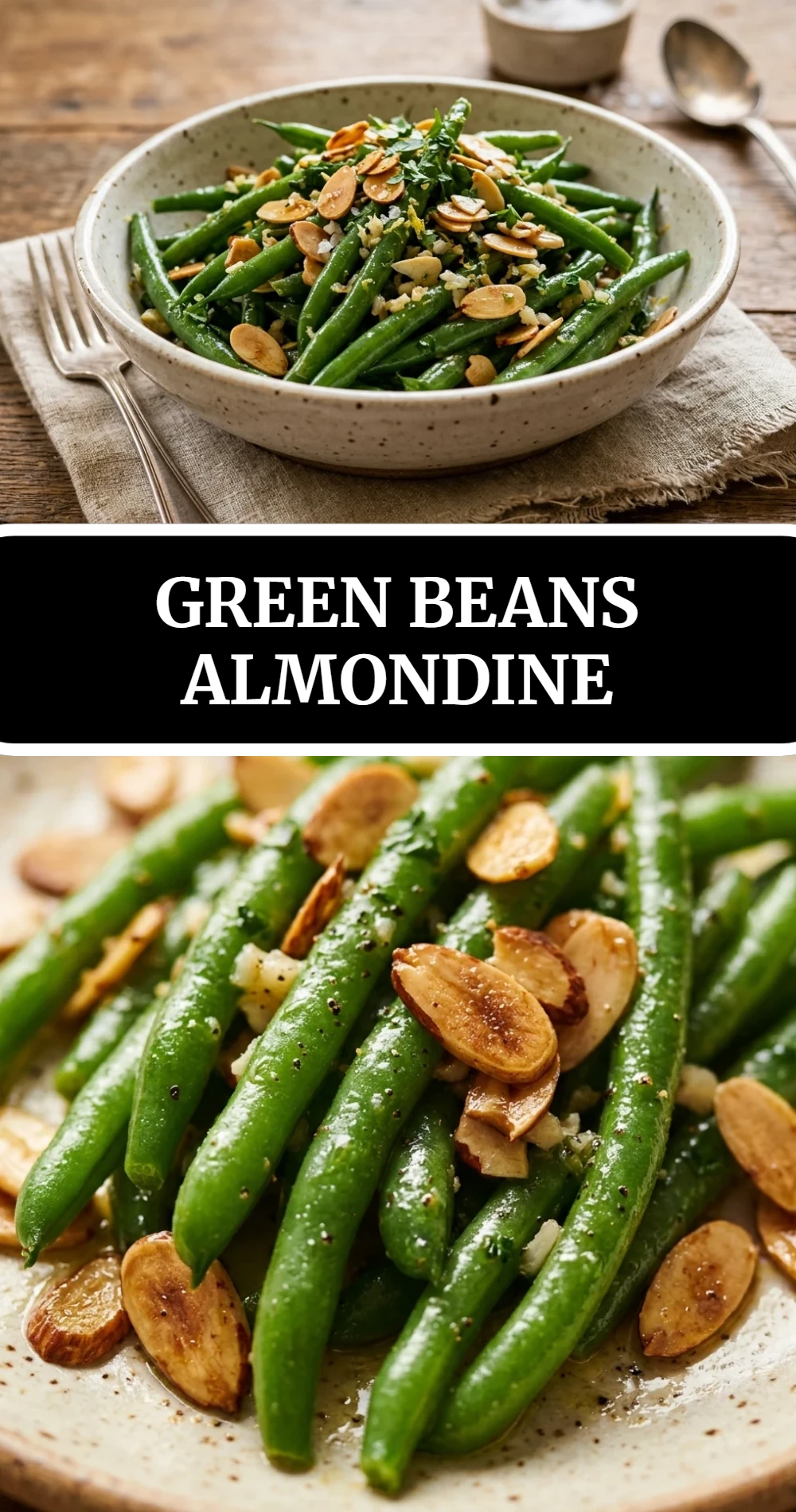 Green Beans Almondine