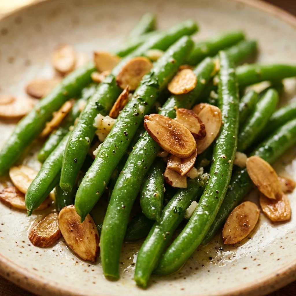 Green Beans Almondine