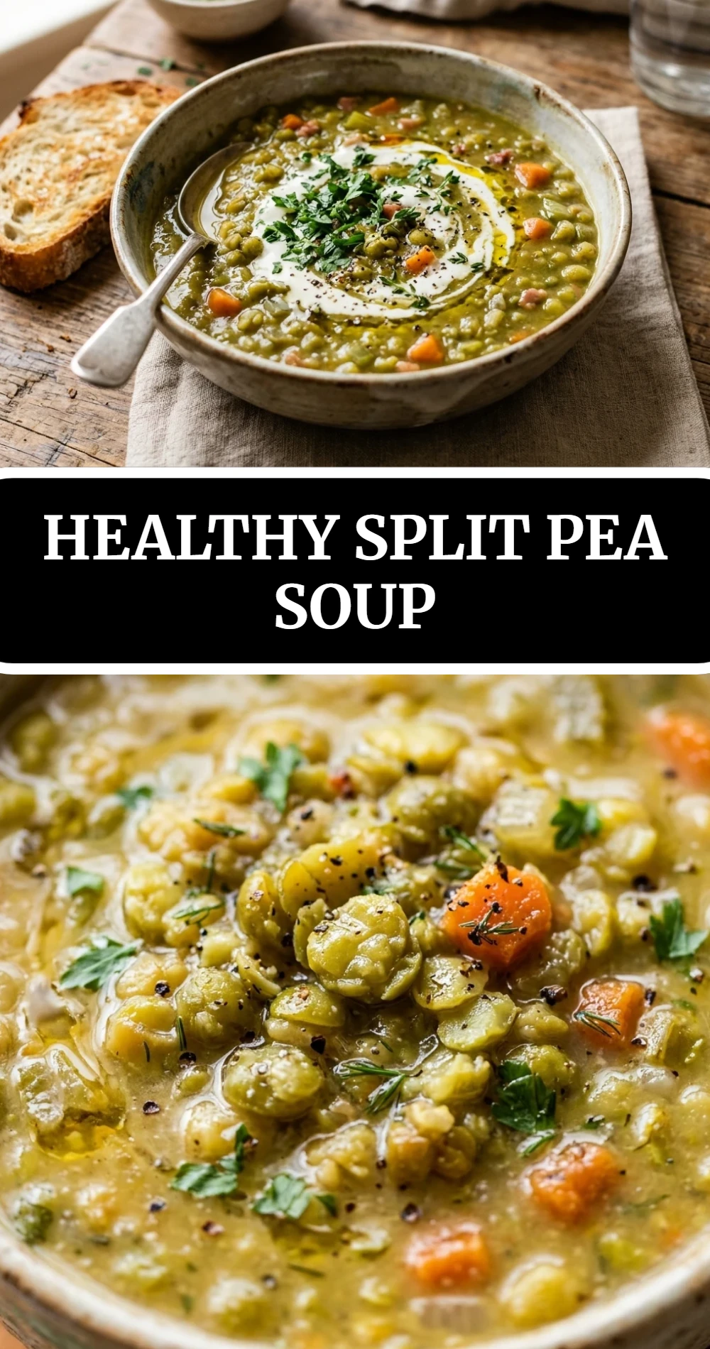 Healthy Split Pea Soup