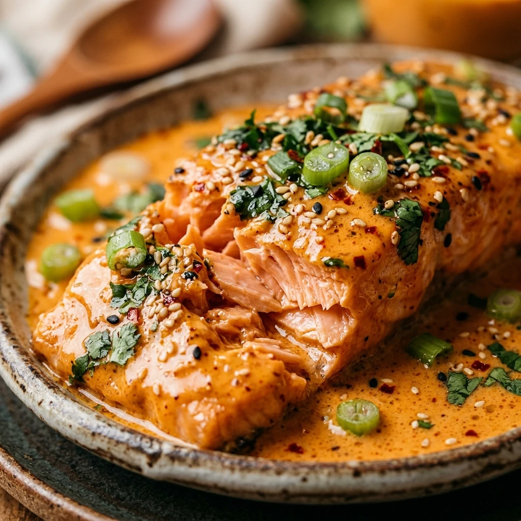 High-Protein Bang Bang Salmon