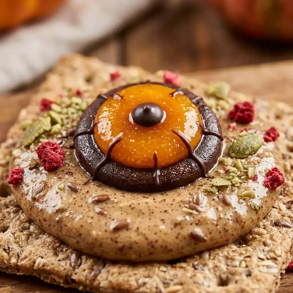 High protein Halloween snacks for kids on a festive table