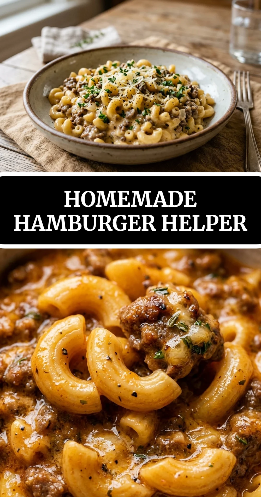 Homemade Hamburger Helper