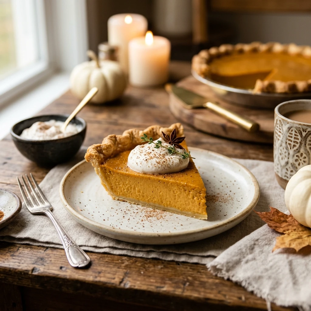 Homemade Pumpkin Pie With Condensed Milk