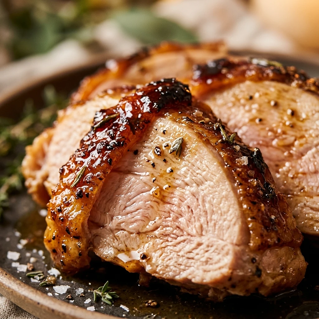 Honey Glazed Christmas Turkey Breast