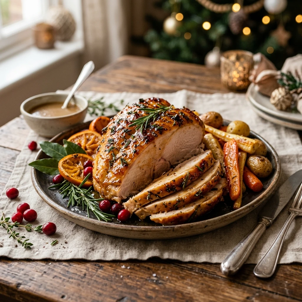 Honey Glazed Christmas Turkey Breast