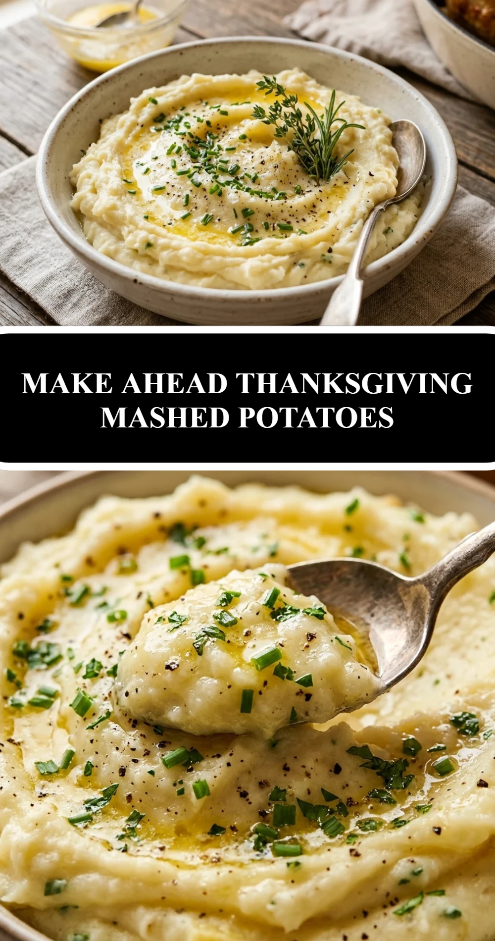 Make Ahead Thanksgiving Mashed Potatoes