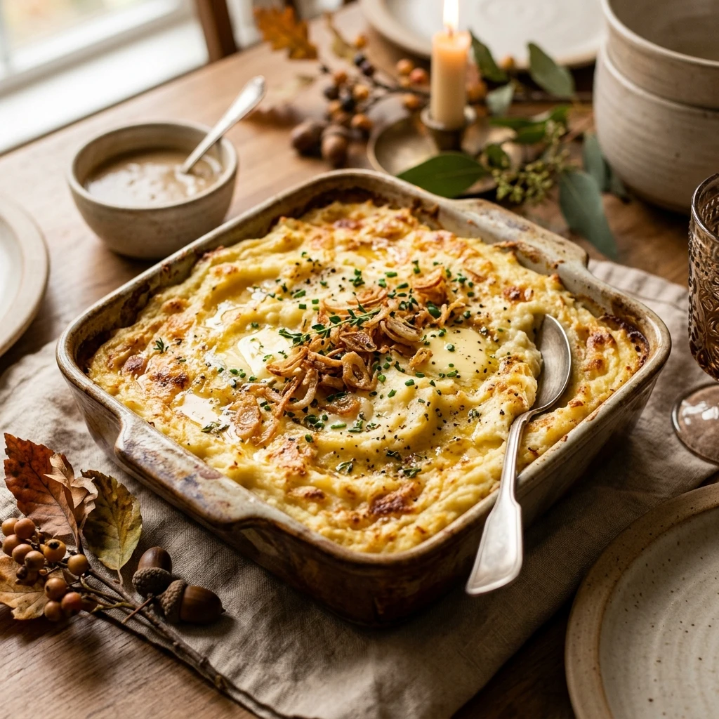 Make Ahead Thanksgiving Mashed Potatoes